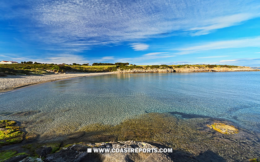 La Bobba beach near Carloforte