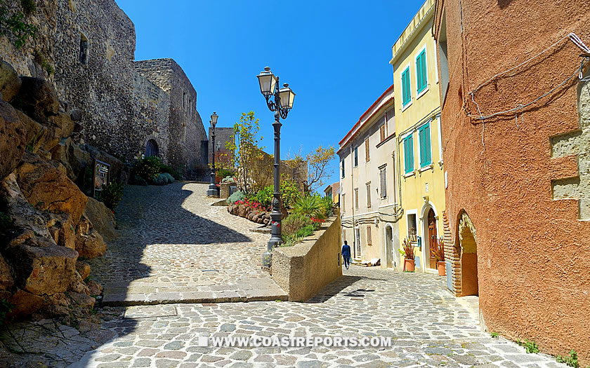Walking the streets of Castelsardo