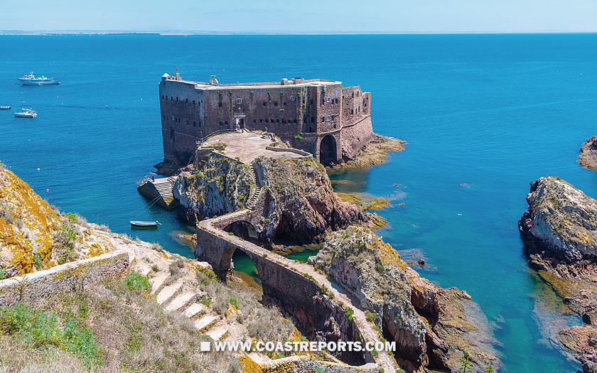 The 17th-century São João Baptista fort on Berlenga Grande island